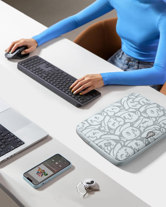tomtoc 360° Protective Laptop Sleeve for 13-inch New MacBook Air M4/A3240 2025, M3/A3113, M2/A2681 M1/A2337 A2179 A1932, 13-inch MacBook Pro M2/A2686 M1/A2338, Water-Resistant Computer Case Bag