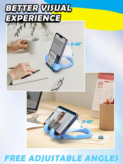 Cell Phone Stand Thumbs Up Lazy Phone Holder for Desk: Graduation Gifts for Teen Boys Kids Him 2025 Back to School Supplies Gifts for Girls Men Women Birthday Funny Gadgets Who Have Everything Cute