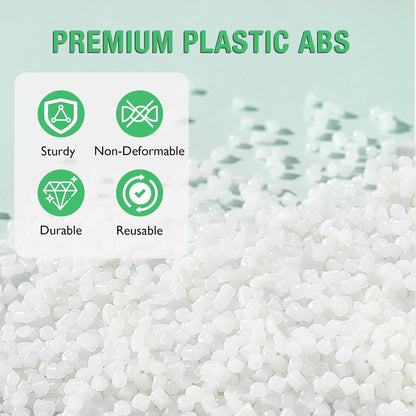 2 Pcs Desk Grommet 2" / 50 mm, Desk Hole Cover for Cables Black and White, Cable Grommet ABS Plastic, Desk Hole Grommet for Home & Office Pc, Detachable Cable Cord Organizer