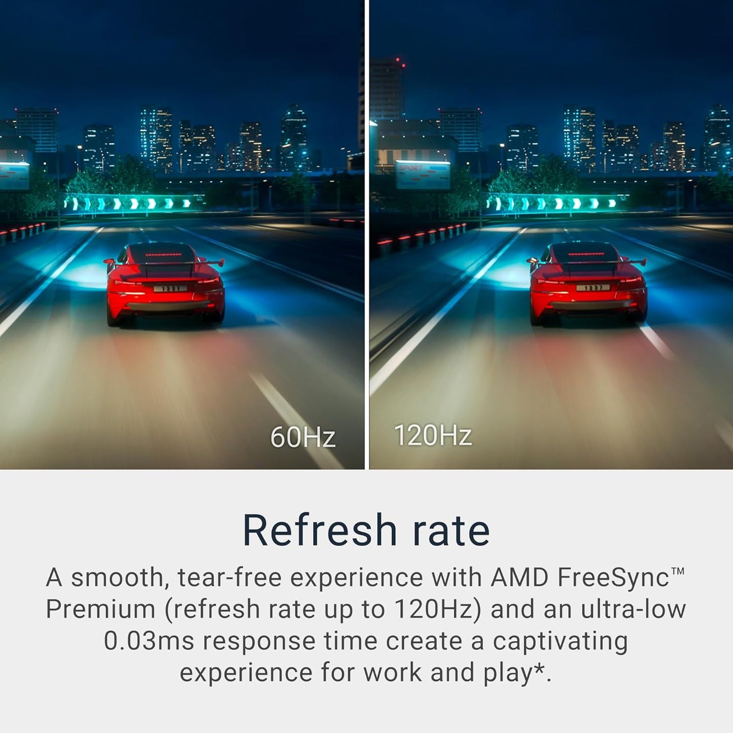 Dell 27 Plus 4K USB-C Monitor - S2725QC - 27-inch 4K (3840 x 2160) 120Hz 16:9 Display, AMD FreeSync Premium, sRGB 99%, Integrated Speakers, 1500:1 Contrast Ratio, Comfortview Plus - Ash White