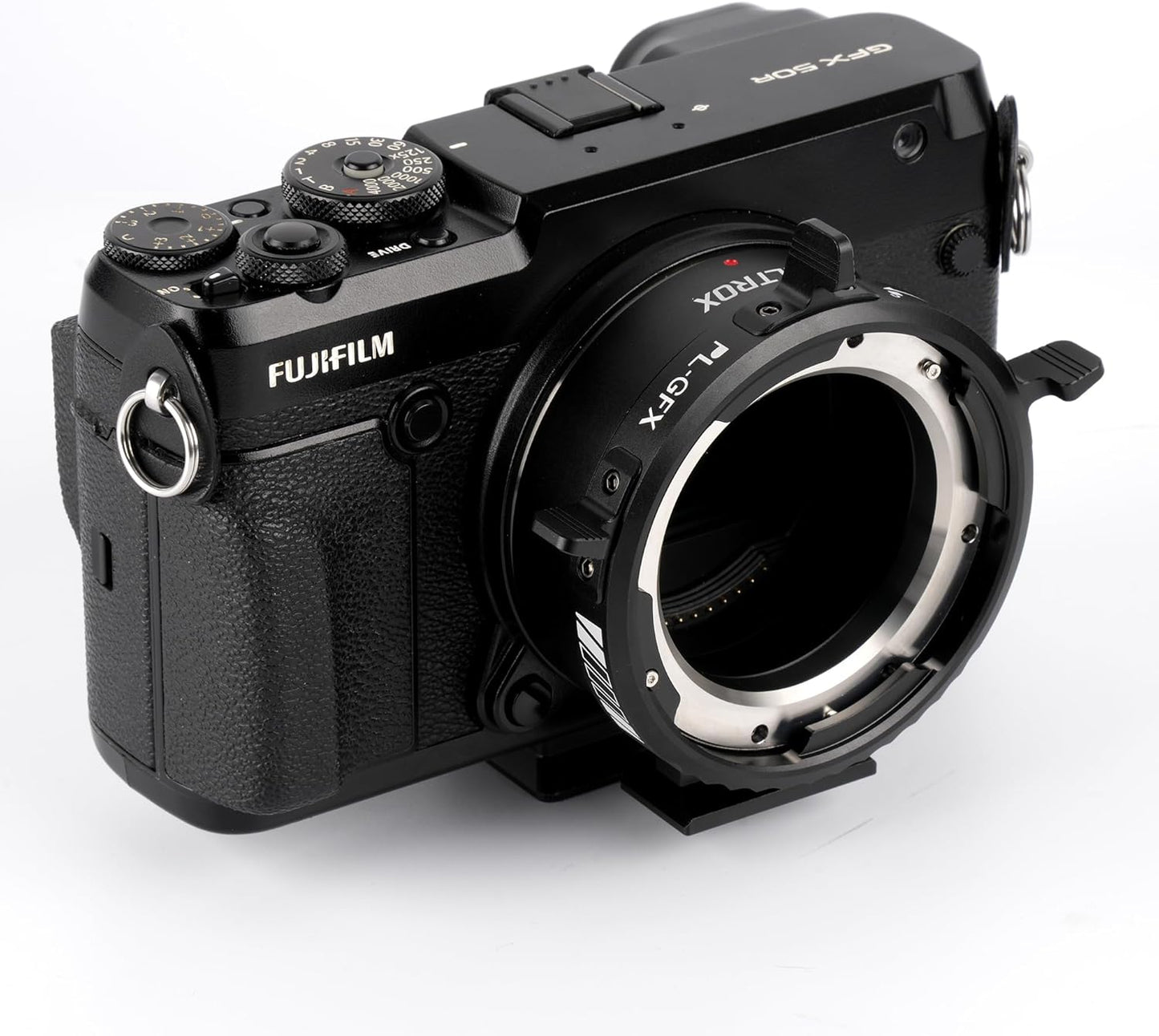 VILTROX PL-GFX Lens Adapter Converter Ring Manual Focus with Rotary Lock Compatible with PL Lens to Fuji G Mount GFX Cameras Fuji GFX50R, GFX50S, GFX50S II, GFX100S, GFX100/PL-GFX Pro