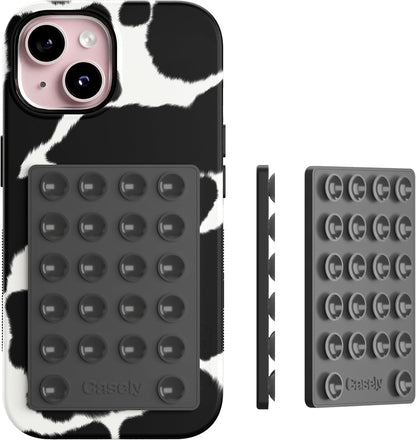 Casely Grippy MagSafe Compatible Cell Phone Mount Silicone Suction Cup Sticky Phone Holder and Stand