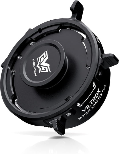 VILTROX PL-L Lens Mount Adapter Ring Compatible with PL Lens to L Mount Camera Panasonic S1 S1R S1H S5/Leica SL SL2 CL TL/Sigma FP DSLR Cameras, with Two caps, Detachable Ring Base