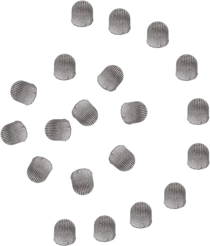 MECCANIXITY 10Pcs Replacement Fiber Mesh Tips for Stylus Pens 7mm Suitable for Capacitive Touch Screen,High Sensitivity,Soft,No Scratch Screen Pen Tip