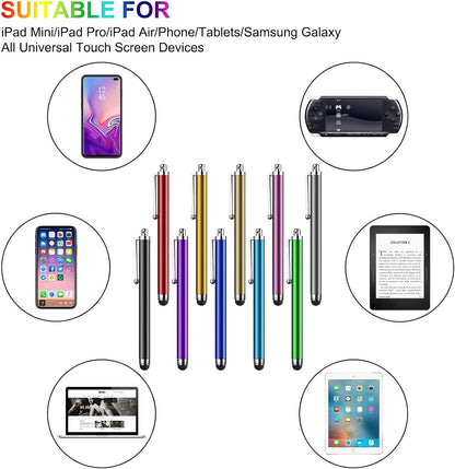Stylus Pens for Touch Screens,SLKIJDHFB 20 Pack Universal Capacitive Touch Screen Pens for iPad,Tablets,Samsung Galaxy,Smartphones,All Universal Touch Screen Devices