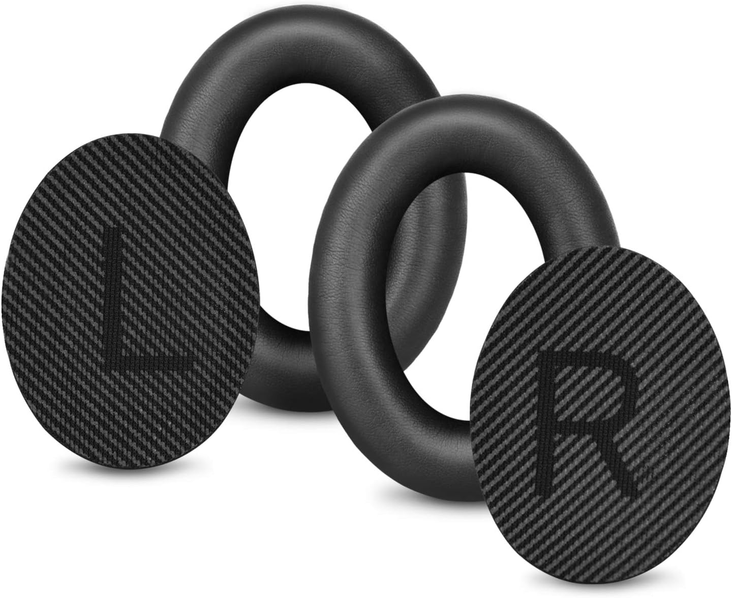 Professional Replacement Ear Pads for Bose QuietComfort 35 QC15 QC25 QC2 QC35/ Ae2 Ae2i Ae2w SoundTrue & SoundLink Over-Ear/Around-Ear Headphones/Soft Protein Leather (Black)