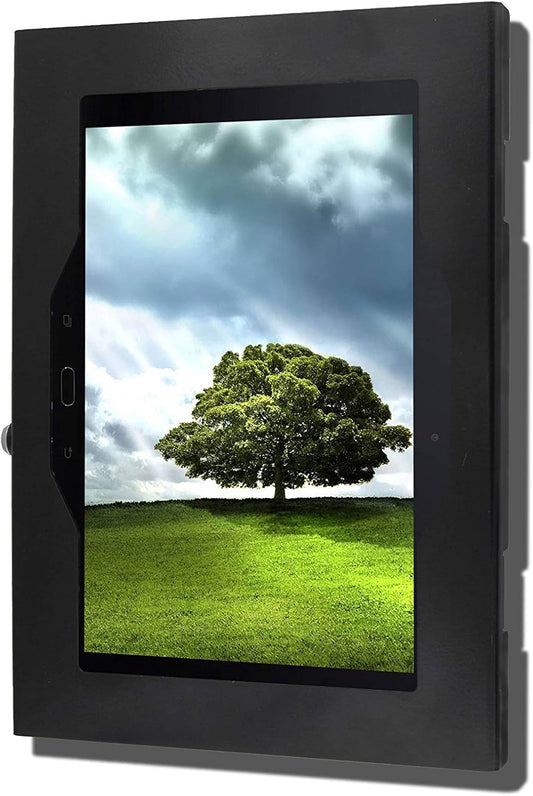 TABcare Locking Anti-Theft Metal Case for Samsung Galaxy TAB A7 10.4" Tablet for Kiosk, POS, Store, Show Display, Time Clock (TAB A7 10.4, Black)