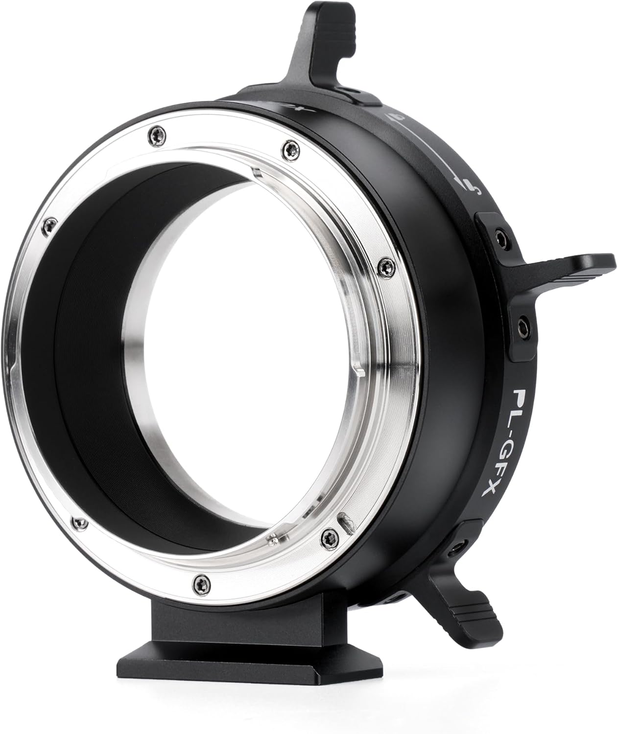 VILTROX PL-GFX Mount Adapter Ring Manual Focus Lens Converter with Rotary Lock Compatible with PL Lens to Fuji G Mount GFX Cameras Fuji GFX100S,GFX100,GFX50R,GFX50S,GFX50S II/PL-GFX Pro etc.