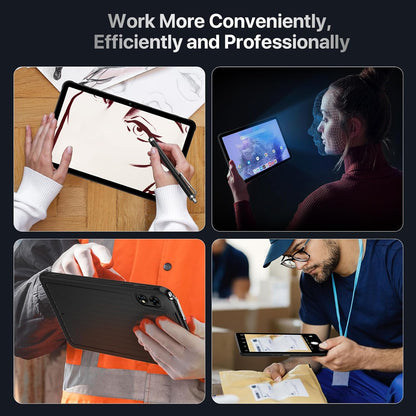 UMIDIGI 2K 11inch Rugged Tablet Android,Active T1 Octa-core 16GB RAM+128GB ROM,10000mAh,16+16+8MP Camera Waterproof Tablet with SIM Card Slot Unlocked/Stylus Pen/4G LTE/WiFi-5/BT 5.0/GPS,Warranty