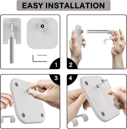 Doboli Cell Phone Stand, Phone Stand for Desk, Phone Holder Stand Compatible with iPhone and All Mobile Phones Tablet, Gifts for Adults Women Men Mom Wife, White