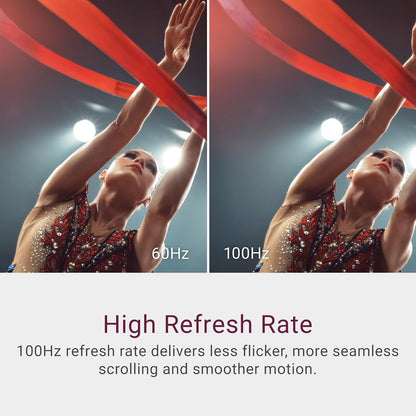 Dell 24 Monitor - SE2425HM - 23.8-inch Full HD (1920x1080) 16:9 100Hz Display, IPS Panel, 16.70 Million Colors, Anti-Glare, 1 HDMI / 1 VGA Port, TÜV Rheinland 3-Star*, Comfortview Plus - Black