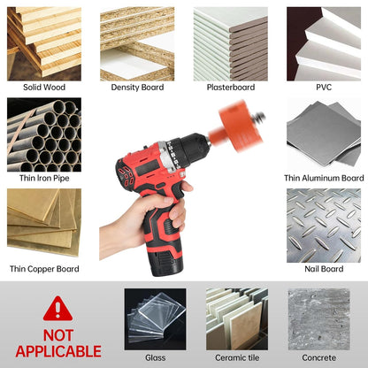 12 Pcs Desk Grommet 2 inch(50mm), Desk Hole Grommet, Cable Grommet, Desk Hole Cover, Desk Cord Hole Cover, Desk Cable Hole Cover with Hole Saw, Desk Wire Hole Insert, Furniture Hole Cover(Black)