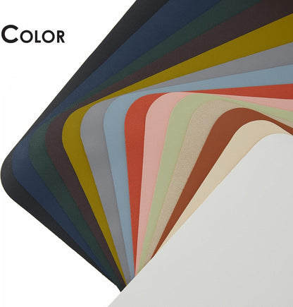 Cork Desk Mat - Small Dual-Sided Desk Pad for Office and Home - Desk Organization and Accessories - Ideal for Large Mouse Pad and Small Desk Mats on Top of Desks(Black,23.6"x 13.8")