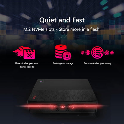 Asustor FLASHSTOR 6 Gen2 FS6806X, 6 Bay All M.2 SSD NAS, AMD Ryzen Quad-Core 2.3GHz, 8GB RAM DDR5, 10GbE Port, USB4 Type-C, Network Attached Storage for Video & Content Creators (Diskless)