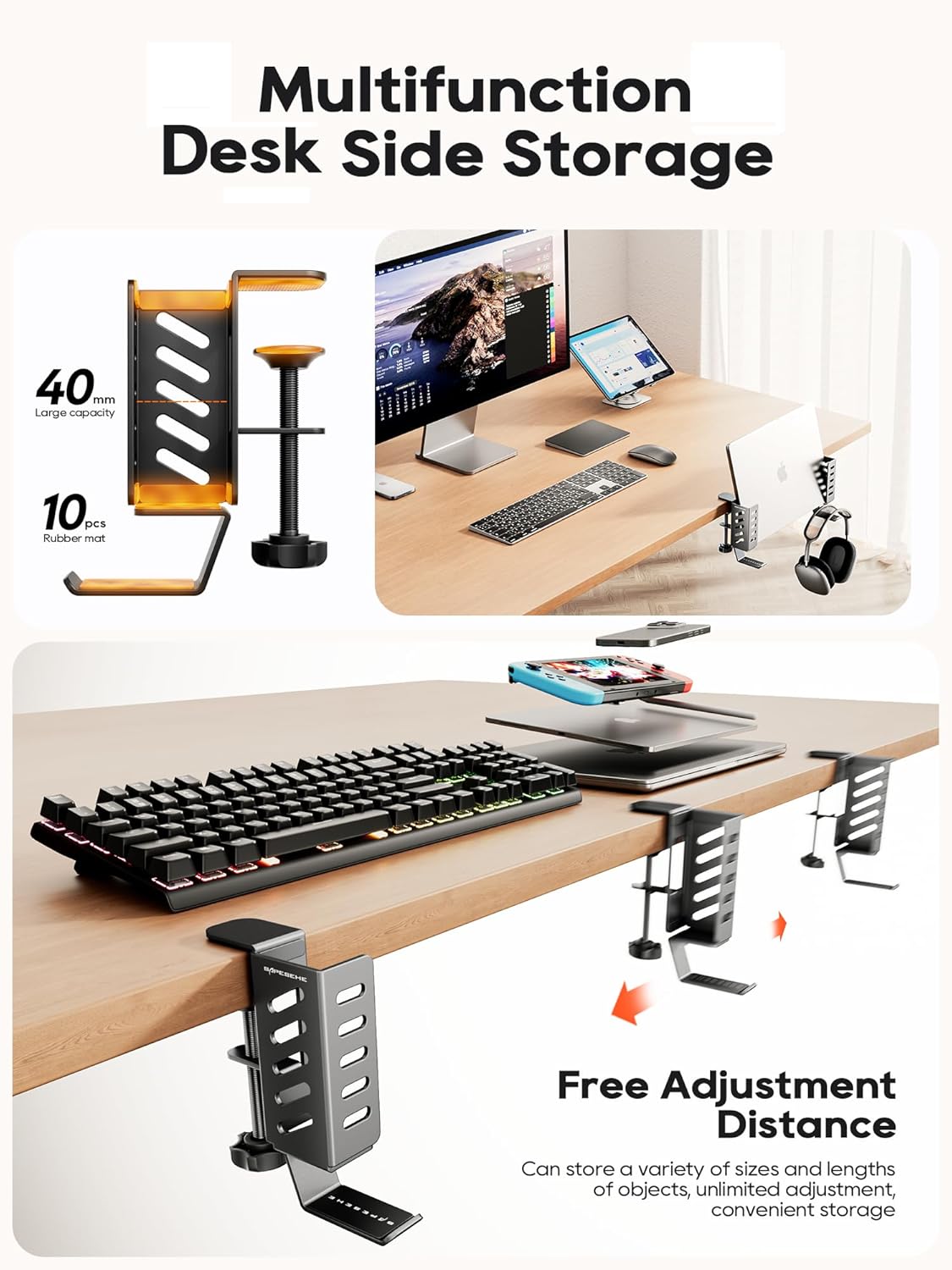 Laptop Holder Vertical, Laptop Stand for Desk