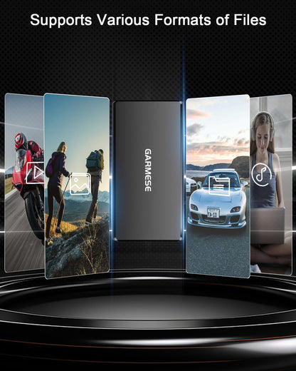 120GB Portable SSD Up to 350MB/s USB 3.2 Gen 1 External SSD with Dustproof/High Temperature Resistance Type-C External Solid State Drive Reliable Storage