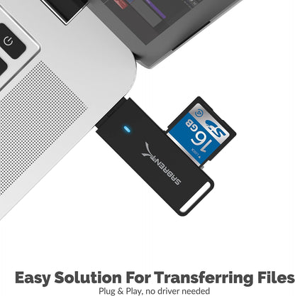 SABRENT USB 3.0 Micro SD and SD Card Reader (CR-T2MS)