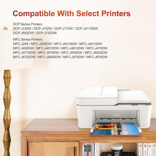 ejet Compatible Ink Cartridge Replacement for Brother LC103XL LC103 XL LC101 LC 101 for MFC-J870DW MFC-J6920DW MFC-J6520DW MFC-J450DW MFC-J470DW Printer (8 Black, 4 Cyan, 4 Magenta, 4 Yellow, 20 Pack)