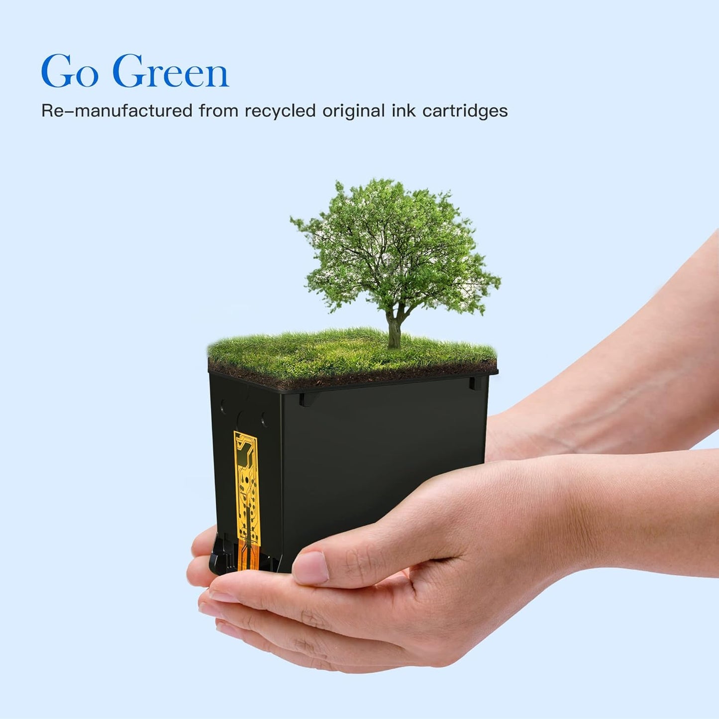 Valuetoner Remanufactured Ink Cartridge Replacement for HP 901 901XL 901 XL Compatible with Officejet 4500, J4524, J4540, J4550, J4580, J4624, J4680 Printer High Yield (1 Black, 1 Tri-Color, 2 Pack)