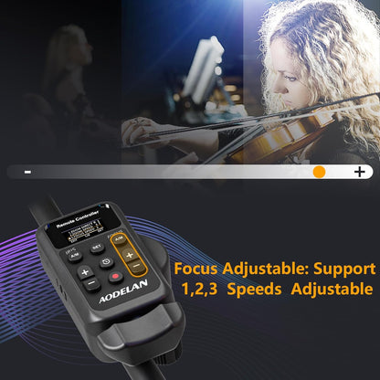 Wireless Camcorder Lanc Zoom Controller, Wired Remote Control with 2.5mm Jack Cable, IRIS, Focus, Video Recording and Zoom Commander with Lanc or Remote Terminal for Canon XL1S XL2 XHA1 /Sony NX5C