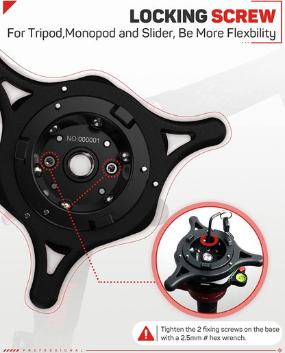 IFOOTAGE Seastar Q1S, Quick Release Plate, Upgrade Camera Quick Connect Tripod Mount Compatible with Canon, Nikon, Sony DSLR Camcorder Video Photography, Ball Head,Tripod, Monopod, Slider etc