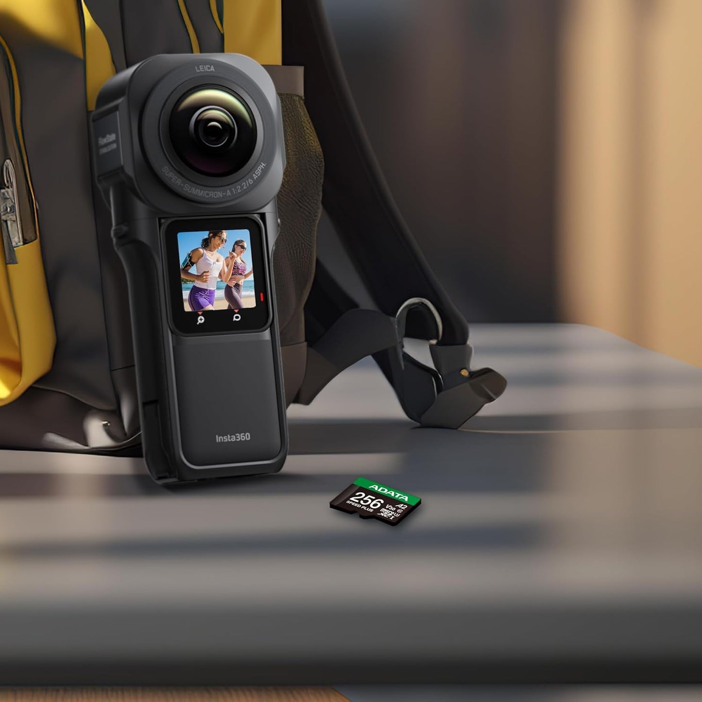 ADATA Speed Plus 256GB microSDXC UHS-I Memory Card with Adapter, Up to 180MB/s, Support U3, V30 Video Micro SD Card, 2 Pack