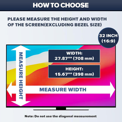 HD Laptop Privacy Screen 13.3 inch, Upgraded Laptop Privacy Screen for 16:9 Widescreen Removable Anti Glare Screen Cover and Blue Light UV-Blocking Filter