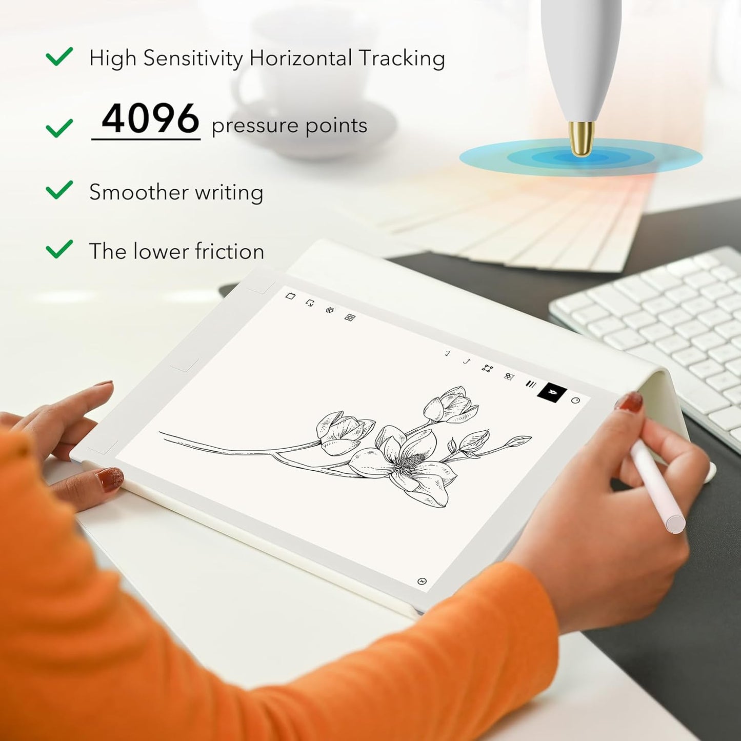 Marker Stylus Tips for Remarkable 2 Pen Tips with Nibs Removal Tool,Metal Replacement Nibs for Remarkable 1/2 Stylus/Marker Plus Pen (4+10+10 PCS-Gold/Sirvel/Black)