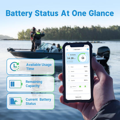 Redodo 2 Pack 12V 100Ah Group 31 Bluetooth LiFePO4 Battery, Low Temp Cutoff Lithium Battery with 100A BMS, Max. 15000 Deep Cycles, Perfect for RV, Trolling Motors, Off-Grid System