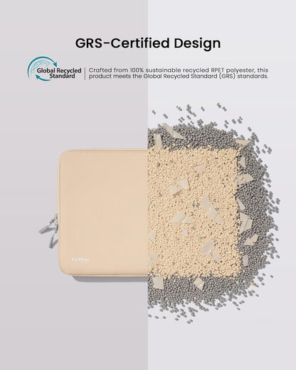 tomtoc 360 Protective Laptop Sleeve for 14-inch MacBook Pro M4/M3/M2/M1 Pro/Max A3112 A3401 A3185 A2992 A2918 A2779 2024-2021, Water-Resistant Case Bag with Accessory Pocket for 13.8 Surface Laptop 7