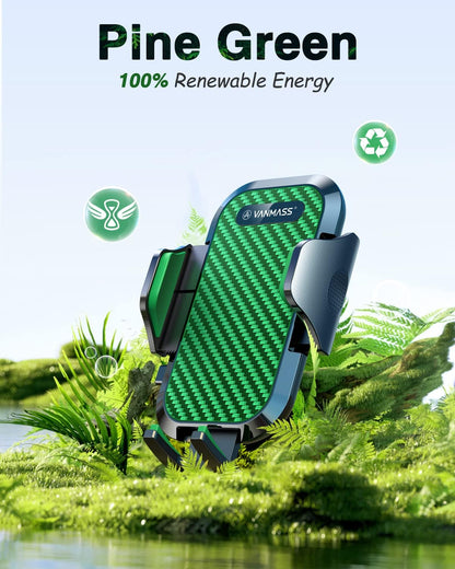 VANMASS [Longest Lasting] True Military-Grade Car Phone Holder Strongest Suction & Clip Cell Mount Dashboard Windshield Vent Automobile Cradle Truck Accessories for iPhone 16 15 Pro Max 14 13 Android