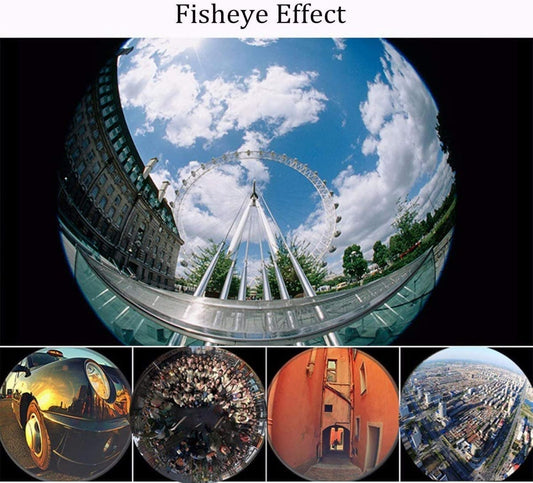 3 in 1 Cell Phone Camera Lens Kit Wide Angle Macro Fisheye Lens for iPad iPhone Samsung Android and Most Smartphones