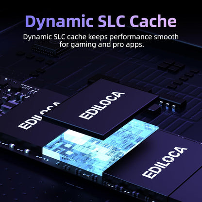 EN600 PRO SSD 2TB PCIe 3.0 Gen 3x4, NVMe M.2 2280, Up to 3500MB/s, Internal Solid State Drive, SLC Cache 3D NAND TLC, Graphene Cooling Sticker, Storage for PC, Desktop and Laptops