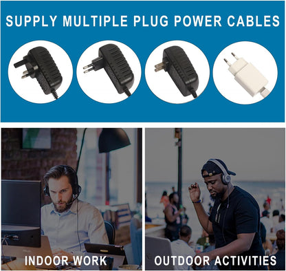 Dj Mixers 4 Channel Audio Mixer Sound Board with Bluetooth, Usb Audio Interface with 48V Phantom Power Sounds Mixer Board with 99 DSP FX Reverb Delay Effect