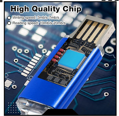 Hoteam 50 Pack USB 2.0 Flash Drives Bulk Blue Portable Thumb Drive with Hat USB Sticks Bulk with 50 Pcs Lanyards for Data Storage File Sharing Commercial Gift(4GB)