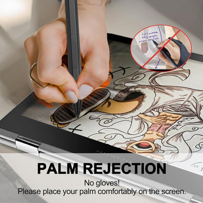 ASUS Stylus Pen for Transformer/Vivobook Flip/Notebook Touchscreen Laptop/Tablet - Rechargeable, 4096 Pressure Sensitivity, Microsoft MPP Protocol, Black