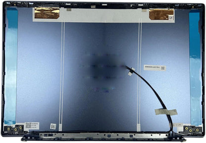 New Replacement Laptop LCD Cover Back Rear Top Lid/LCD Back Cover with Hinges for HP 15CS 15-CS 15-CW 15T-CS 15Z-CW Series L51799-001 Fog Blue (A+H for HP 15-CS 15-CW)