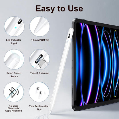 2 Pieces AMZ Fire Max 11 Pen Tablet Stylus Pen for AMZ Fire HD 10 Fire HD 8 Stylists Tablets Touch Screen Pencil (Black)