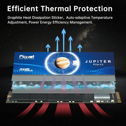 FX991 M.2 SSD 4TB NVMe SSD M2 2280 PCIe Gen 4x4, Read Up to 7300MB/s, Internal Solid State Drive for PS5 Laptop Desktop 3D QLC NAND