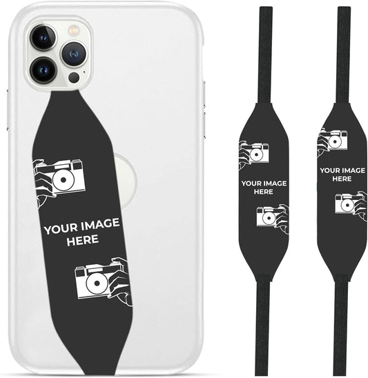 Phone Grip Strap - Reversible Finger Holder for Phone Back, Customizable Anti-Slip Design, Wireless Charging Compatible Detachable Holder for iPhone - Animals Custom