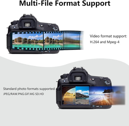 USB C SD Card Reader for iPhone 15 16, Dual Card Slots Micro SD Card Reader USB C Support SD and TF Memory Card Adapter, Trail Camera Viewer Memory Card Reader for iPhone/iPad/MacBook/Mac/Android