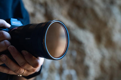 PolarPro 95mm Peter McKinnon Mist VND Camera Filter - 6-9 Stop Variable Neutral Density Lens Filter for DSLR/Mirrorless Pro Video – for Cinematic Shutter Speed Control + Diffusion