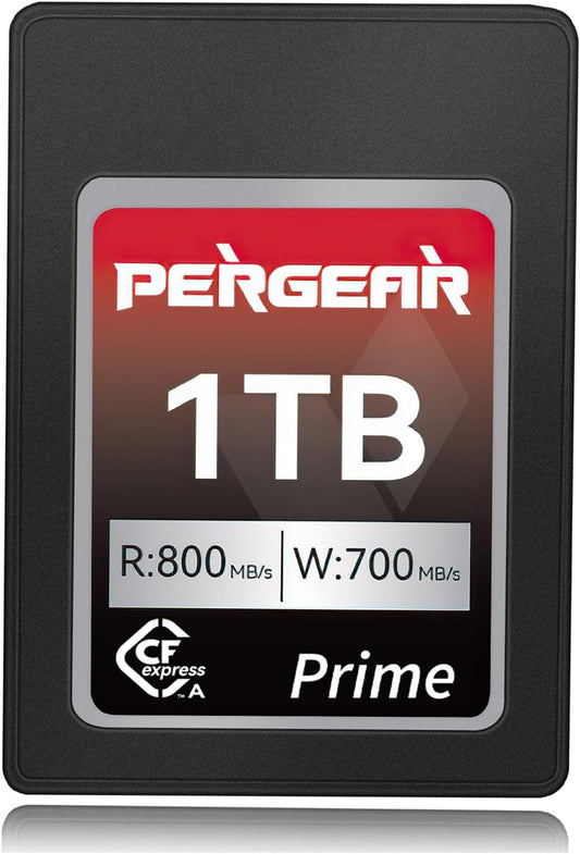 Pergear 1TB VPG200 CFexpress Type A Memory Card, Up to 800MB/s Read Speed & 700MB/s Write Speed for Sony Alpha Sony FX Cameras, Up to 8K RAW for Video/Photo