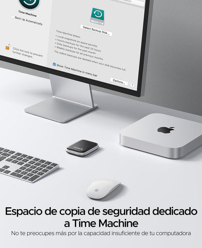 ORICO 512GB External SSD Up to 2000MB/s Portable Solid State Drive, USB 3.2 Gen 2x2 20Gbps with 2 in 1 USB C Cable, Compatibility with MacBook, iPad, iPhone 15, PSSD - A20