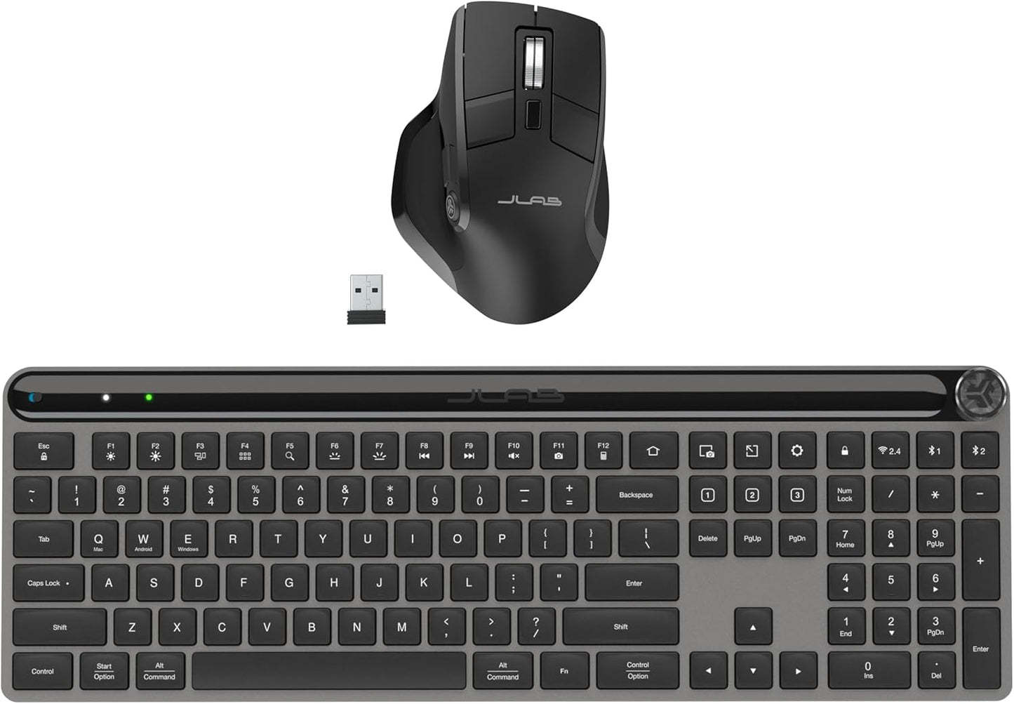JLab Epic Work Bundle, Epic Wireless Keyboard and Epic Wireless Mouse