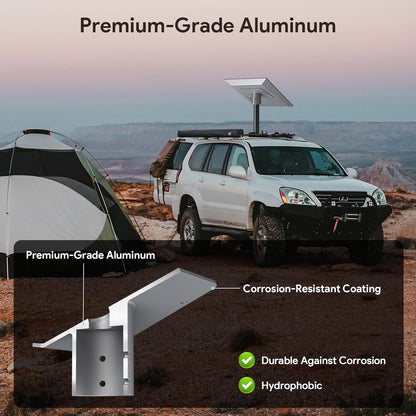 XLTTYWL Starlink Performance Gen 3 Pipe Adapter, Premium 1.49''-2.5'' Star Link V3 Pole Wedge Mounting Kit for Starlink Performance Gen3, UTA-252