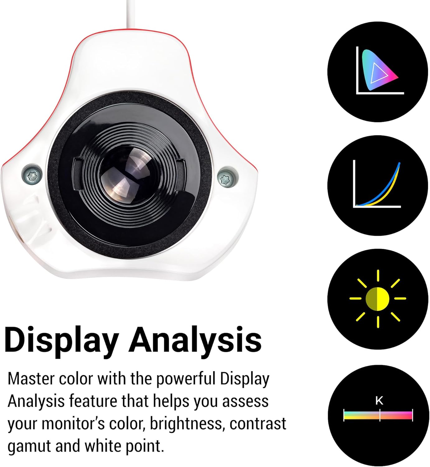 SpyderPro Monitor Calibration Tool: Ensures Accurate Color When Viewing and Editing Photos & Videos