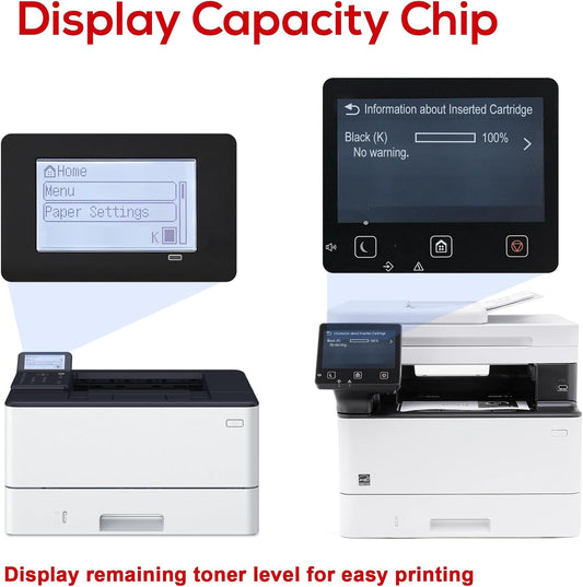 Compatible for Canon 070 Black Toner Cartridge Replacement for Canon 070h CRG070 Toner for Canon ImageCLASS MF465dw MF462dw MF460dw LBP246dw LBP247dw LBP243dw LBP240dw Laser Printer 2 Pack