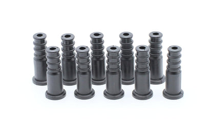 THE CIMPLE CO Coaxial Cable Weather Boot - RG6 Connectors RG59 Ends Coaxial Boots - Weatherproof (Black) - Pack of 100