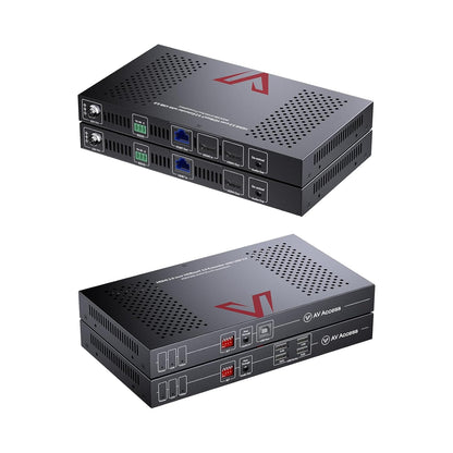 AV Access HDBaseT 3.0 HDMI KVM Extender, Uncompressed 5K@60H 4K@120Hz up to 100m/330ft, 144/165/240Hz Refresh Rate, Zero Latency (4KEX100-KVM-Pro)